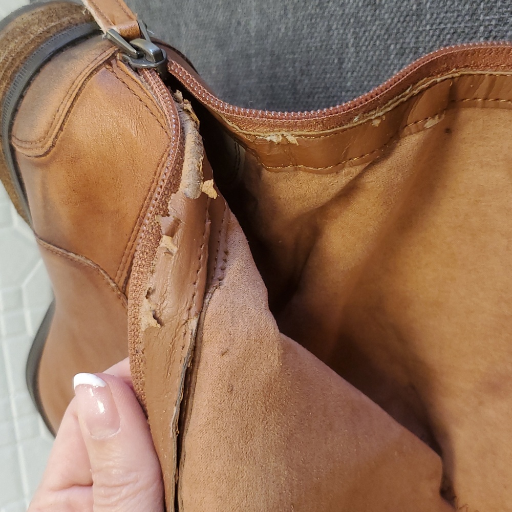 Sam Edelman Penny Tall Riding Boots Leather- Cognac Size 9.5 - Picture 15 of 16